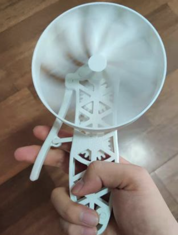 Ventilateur manuel impression 3D