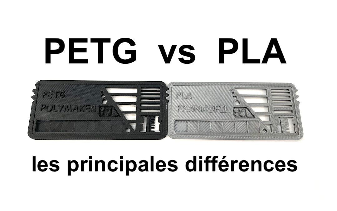 PLA vs PETG : quelles sont les principales différences entre ces matériaux ?