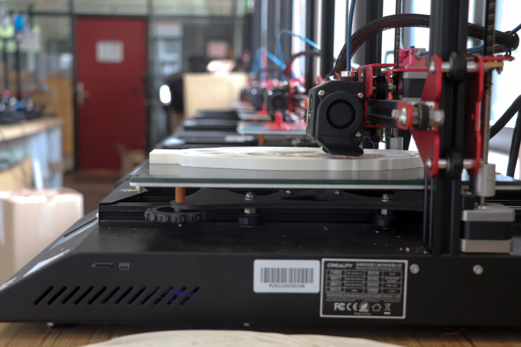 l'impression 3D industrielle - rangée d'imprimante